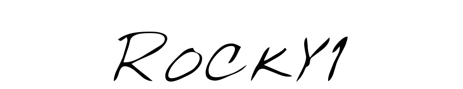 Rocky Regular Font Download Free